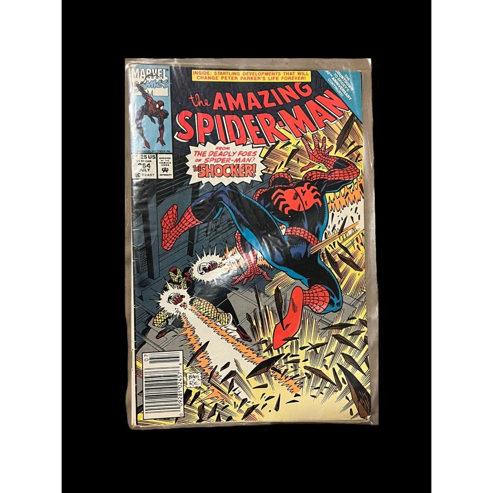 The Amazing Spider-Man #364 1992 Marvel Comics Comic Book Shocker